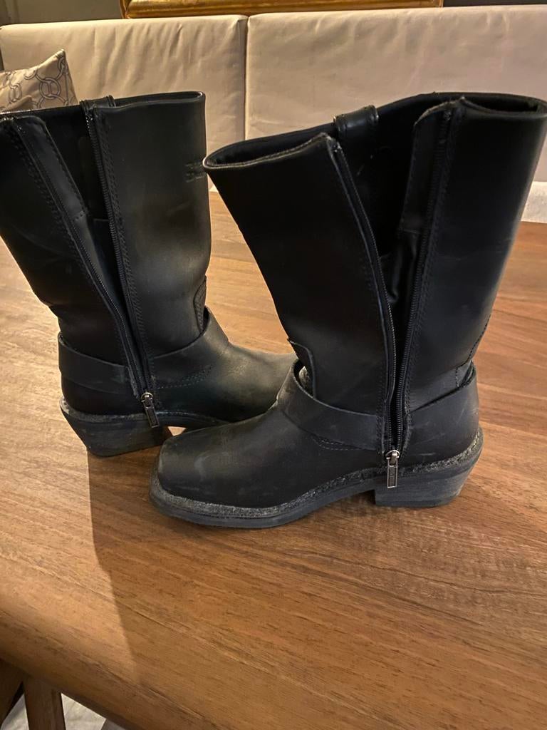 Stoere Harley Davidson motorlaarzen dames 38, Ophalen of Verzenden, Tweedehands, Dames, Laarzen