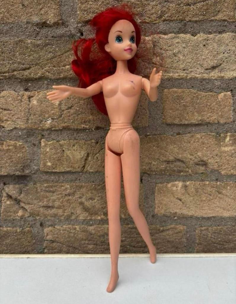 Disney Simba Toys Ariel Barbie De Kleine Zeemeermin pop, Ophalen of Verzenden, Gebruikt, Barbie