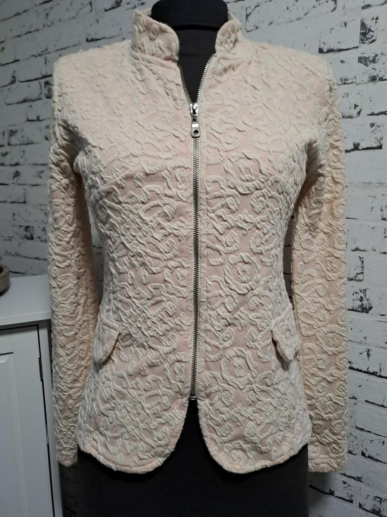 Stretch Jasje - Maat s, Beige, Ophalen of Verzenden, Jasje, Maat 36 (S)
