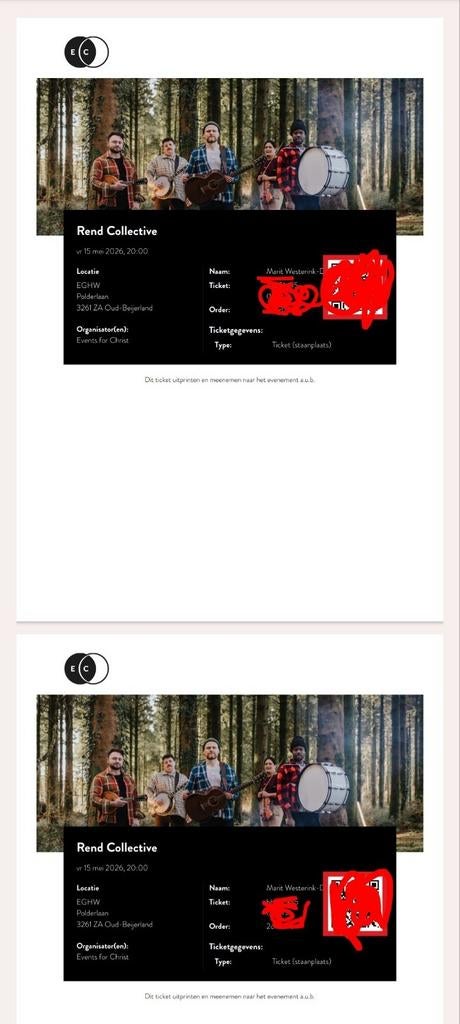 Rend Collectieve Oud Beijerland, Twee personen