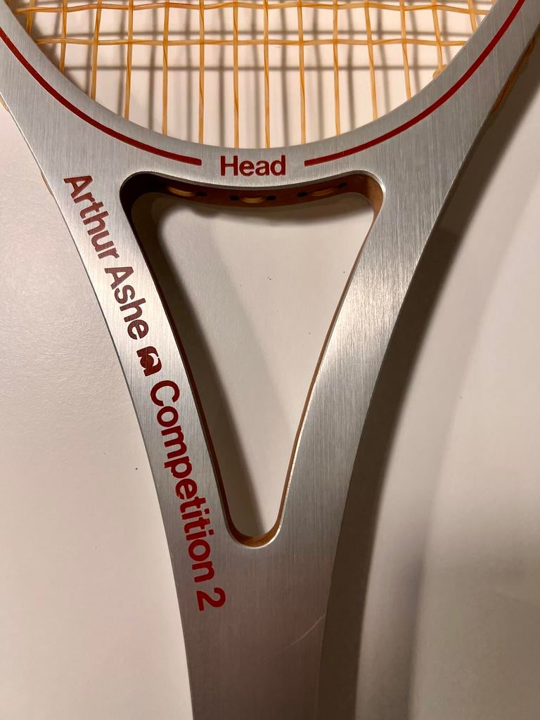 Head Arthur Ashe Competition 1 en 2 Tennisrackets NIEUWSTAAT, Ophalen of Verzenden, Zo goed als nieuw, Head, Racket
