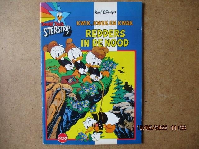 adv6465 donald duck sterstrip 1, Eén stripboek, Ophalen, Gelezen