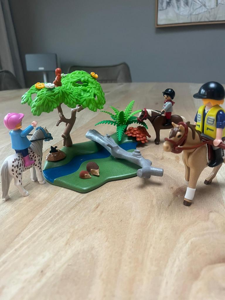 Playmobil buitenrit 6947/5685, Ophalen, Zo goed als nieuw