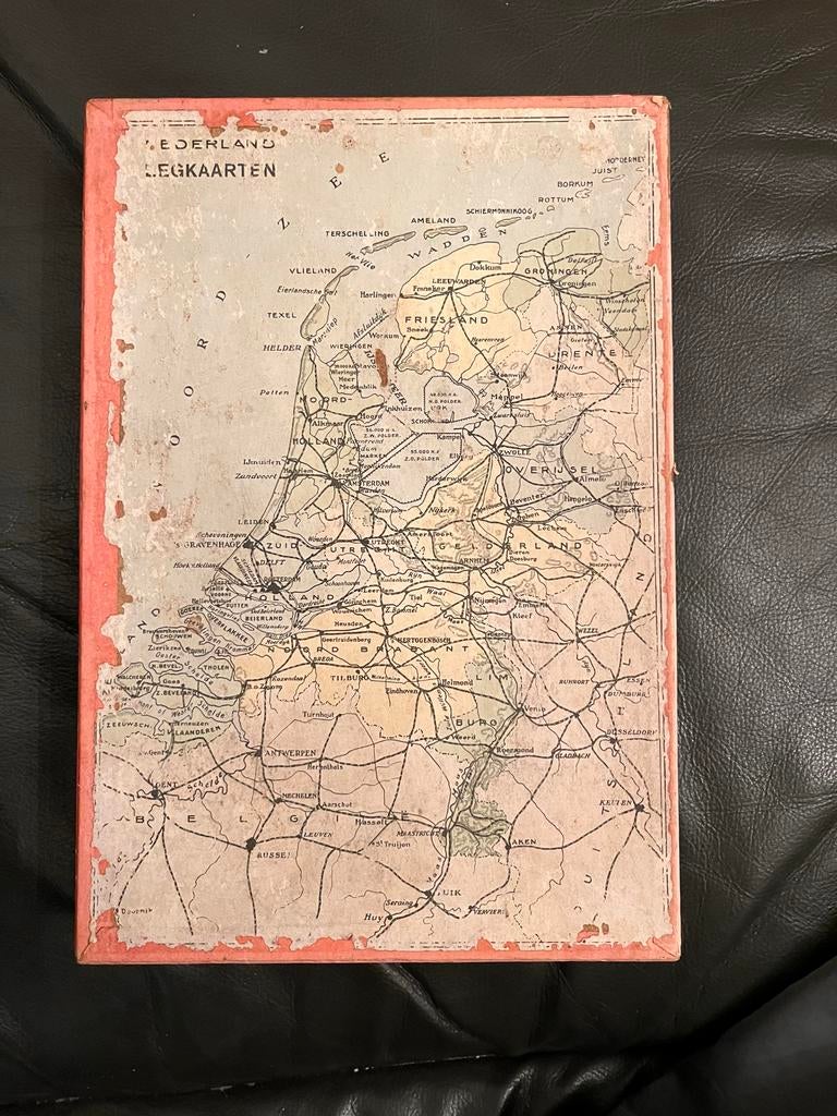 Oude Nederland Provincie Puzzel - Compleet!, Ophalen of Verzenden, Gebruikt