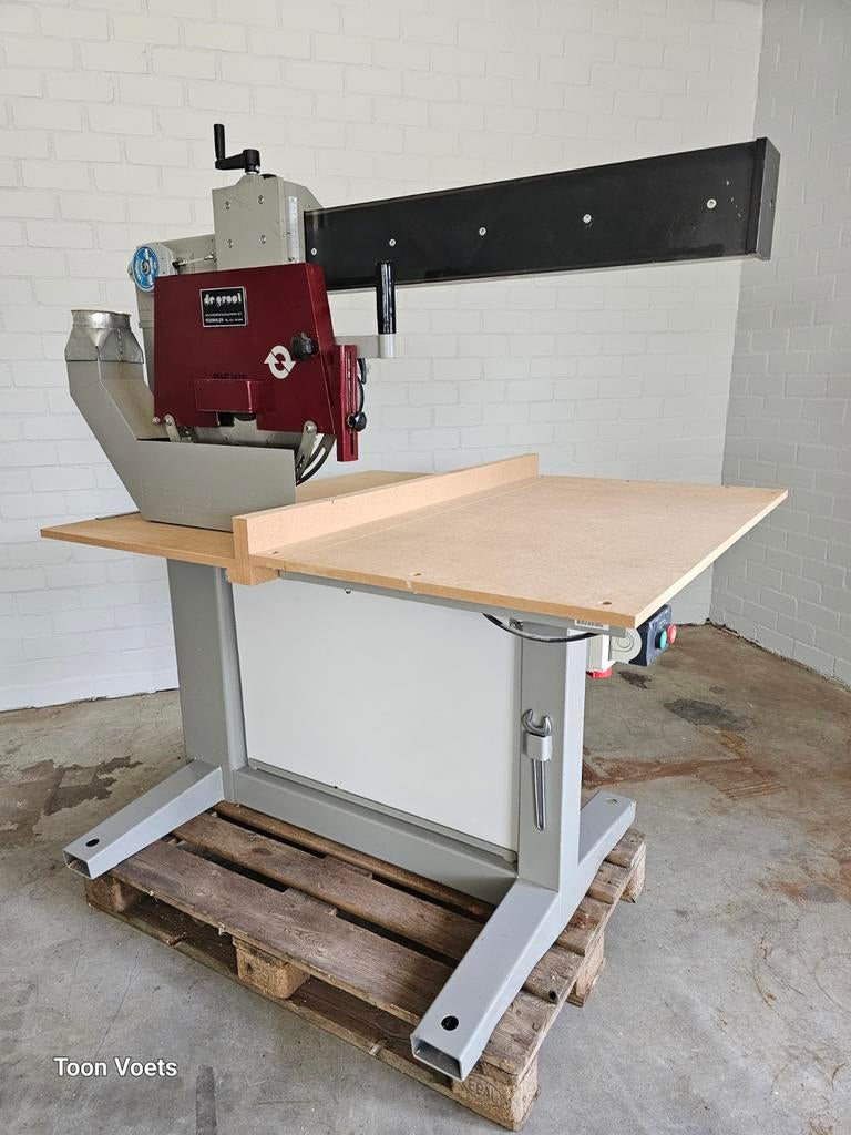 Afkortzaag  / Radiaalzaag Harwi Type 625U, Ophalen, Gebruikt, 70 mm of meer, Maggi harwi stromab graule dewalt elu