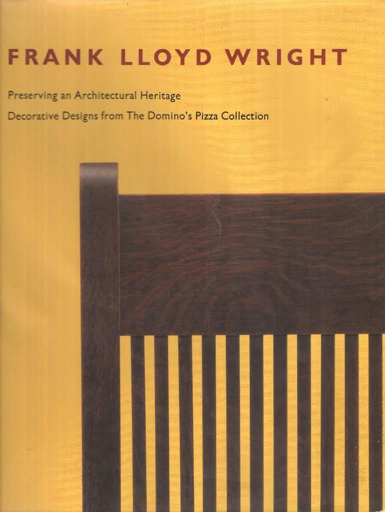 Frank lloyd Wright. Preserving an Architectural Heritrage, Gelezen, David A. Hanks, Architecten, Ophalen of Verzenden