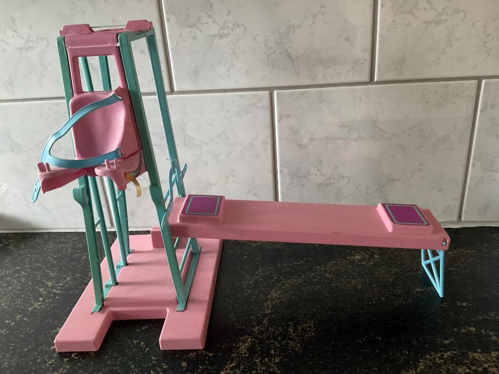 Barbie fitness toestel, Ophalen of Verzenden, Gebruikt, Barbie