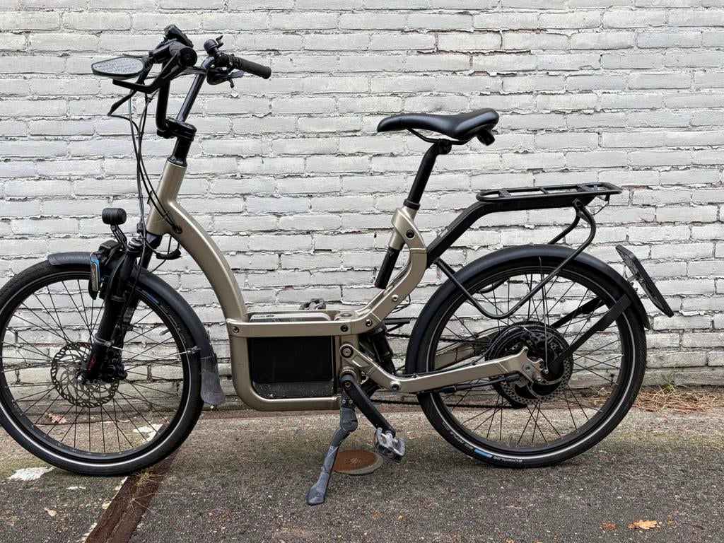 Klever B45 Speed Pedelec -  titanium, Fietsen en Brommers, Elektrische fietsen, Minder dan 47 cm, Ophalen of Verzenden, Gebruikt