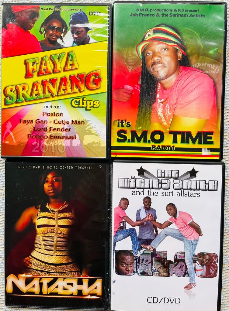 Surinaamse DVD’s.  € 10,00, Alle leeftijden, Ophalen of Verzenden, Nieuw in verpakking