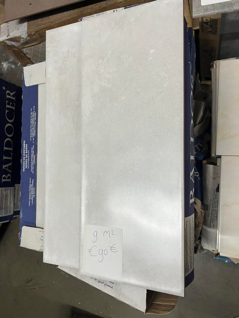 Tegels Baldocer silver of Steel 20x50 cm, Ophalen, Nieuw, Minder dan 5 m², Wandtegels