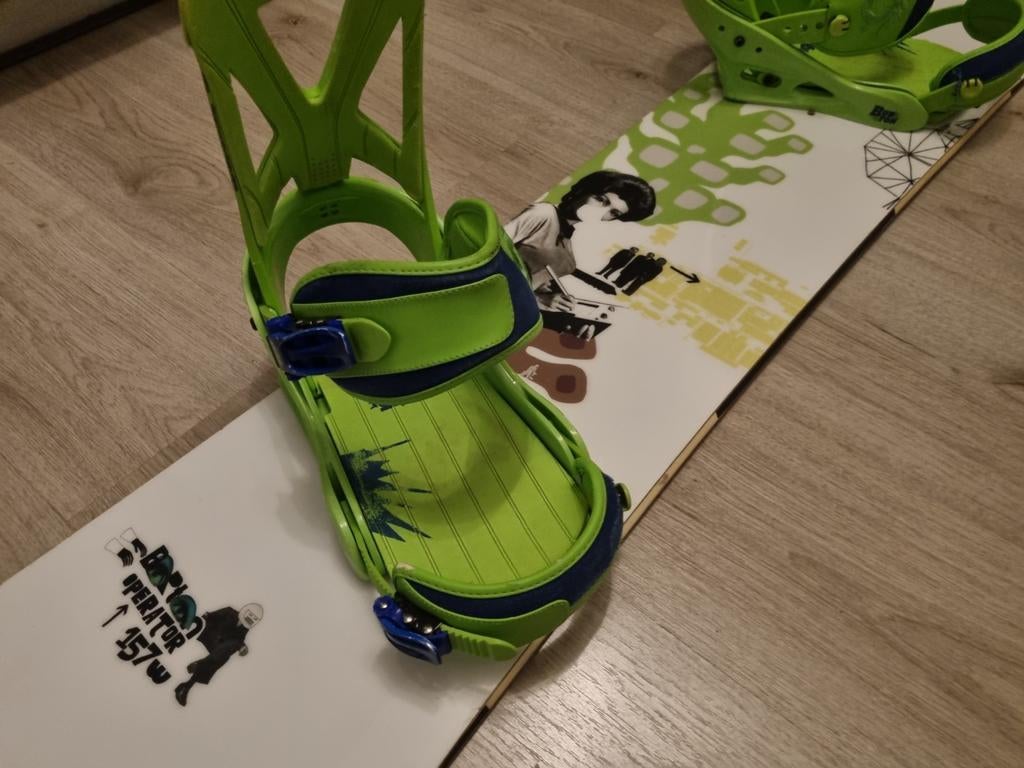 BURTON SHAUN WHITE OPERATOR 157 W SNOWBOARD BURTON CUSTOM L, Gebruikt, Burton, Board, Ophalen of Verzenden