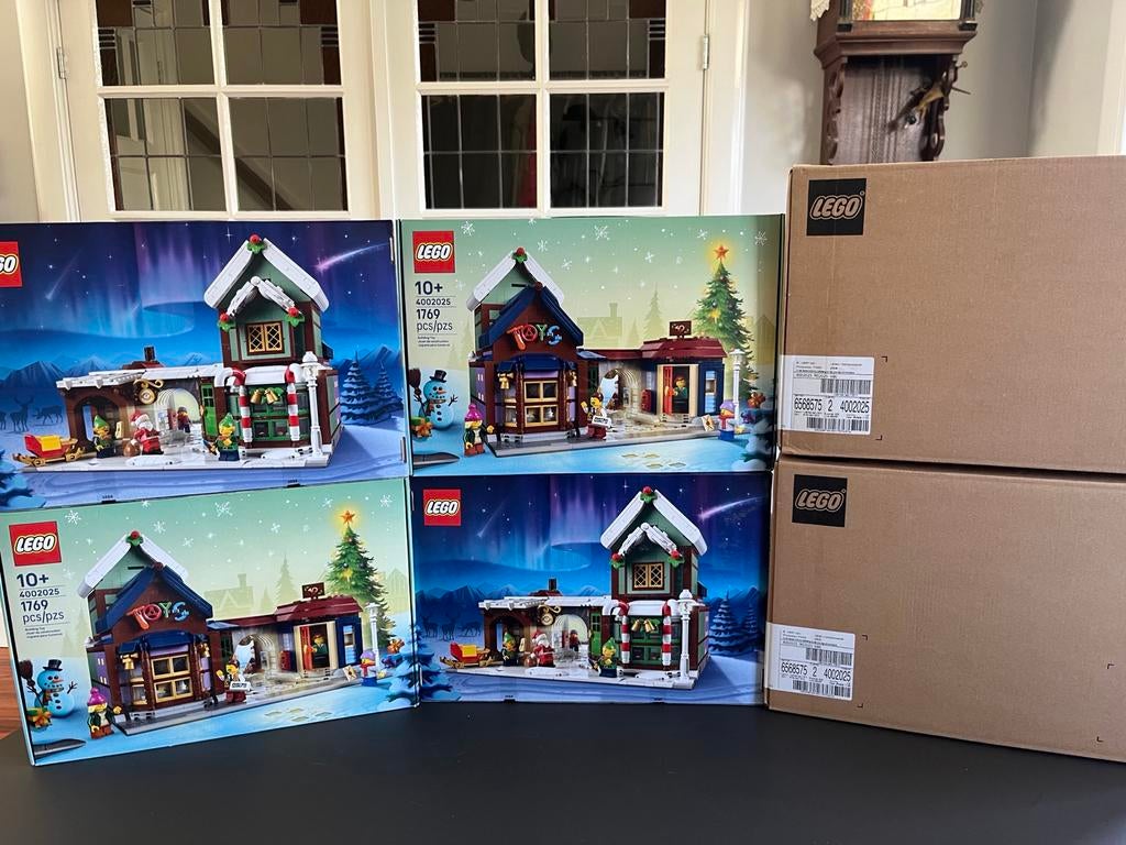 Lego 4002025 Kersthuis - Nieuw in doos!  Laatste exemplaar!, Ophalen of Verzenden, Nieuw, Complete set, Lego