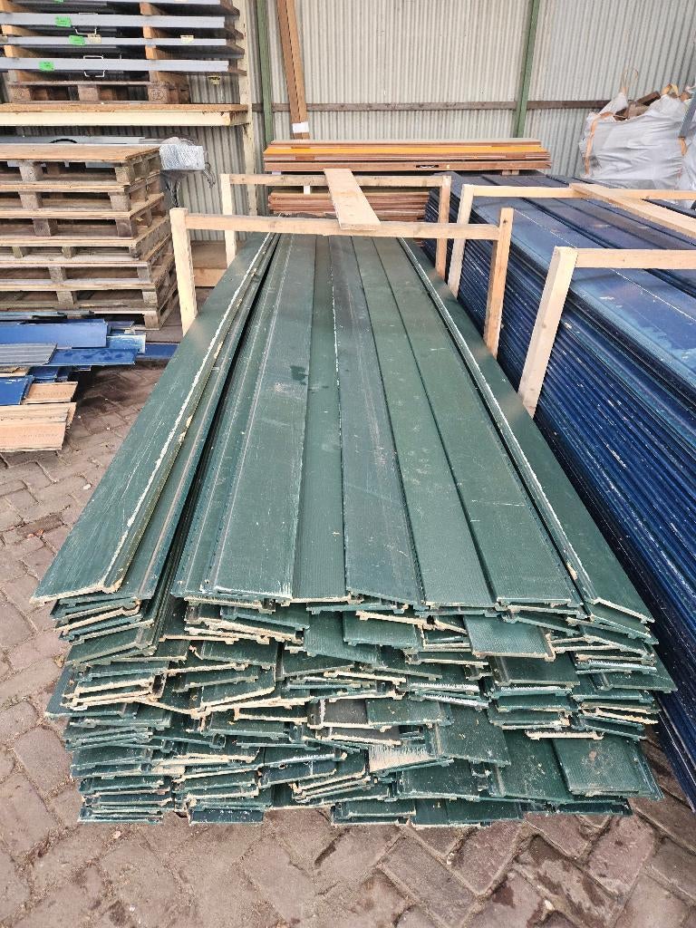 Partij werzalit colorpan gevel bekleding planken  ( 193 ), Ophalen, Gebruikt, Minder dan 25 mm, Plank