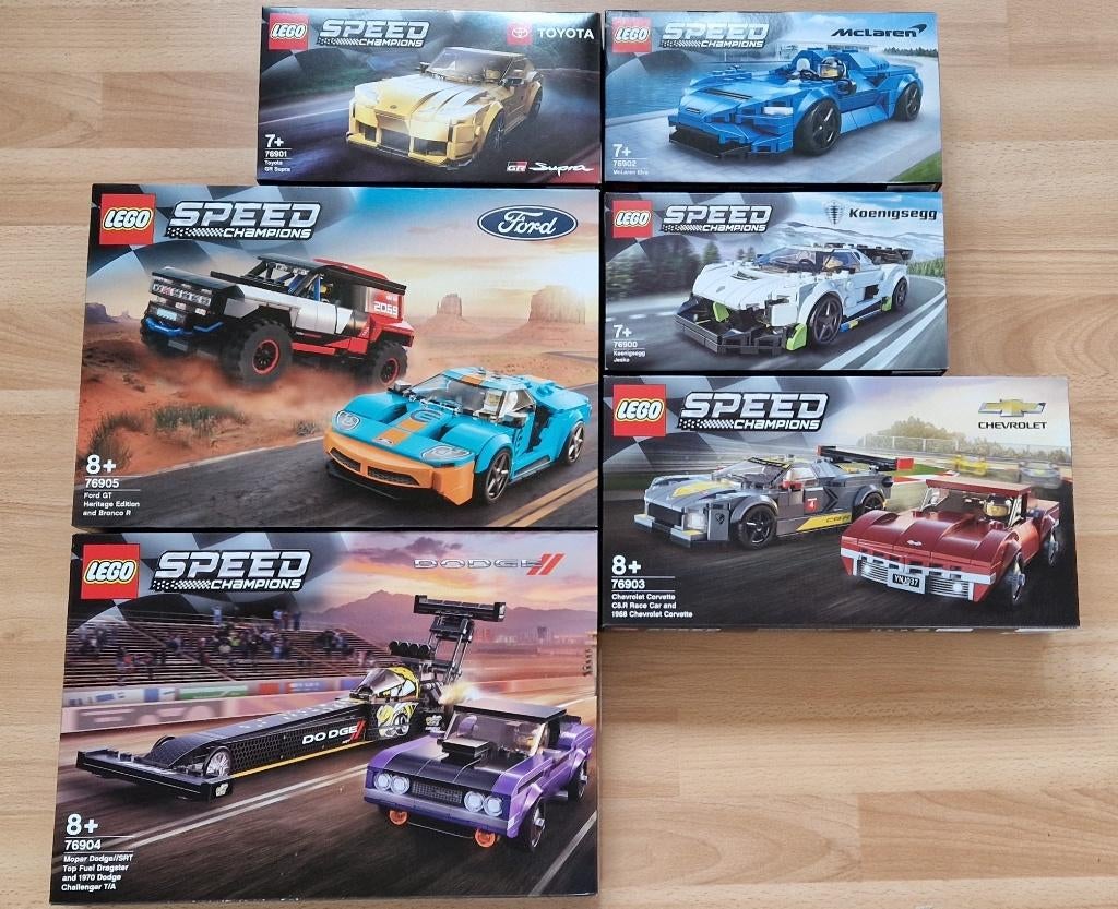 Lego Speed champions (set van 2021), Ophalen of Verzenden, Nieuw, Complete set, Lego