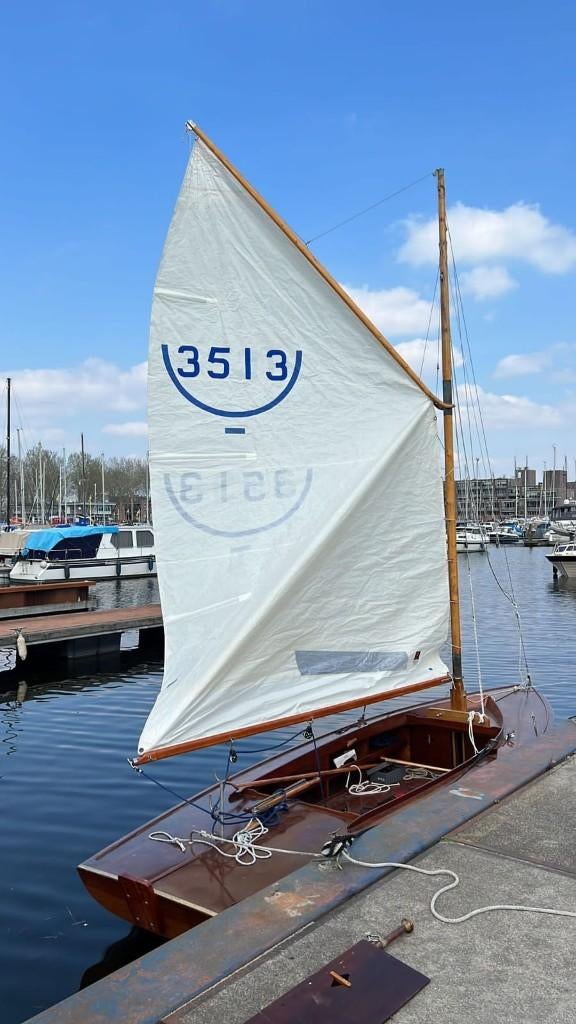 BM 16m² zeilboot in topstaat incl. trailer en veel extra’s, Watersport en Boten, Ophalen, Gebruikt, Overige typen, Hout