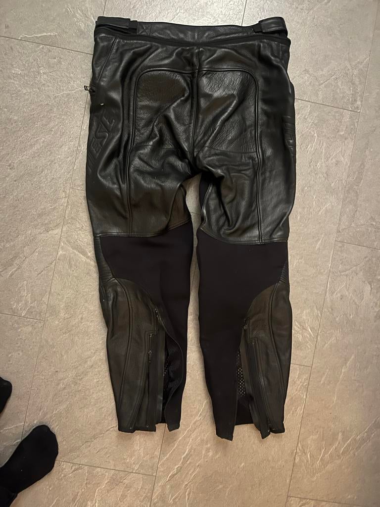 Dainese leren motorjas en broek (combipak), Ophalen of Verzenden, Tweedehands, Heren, Combipak