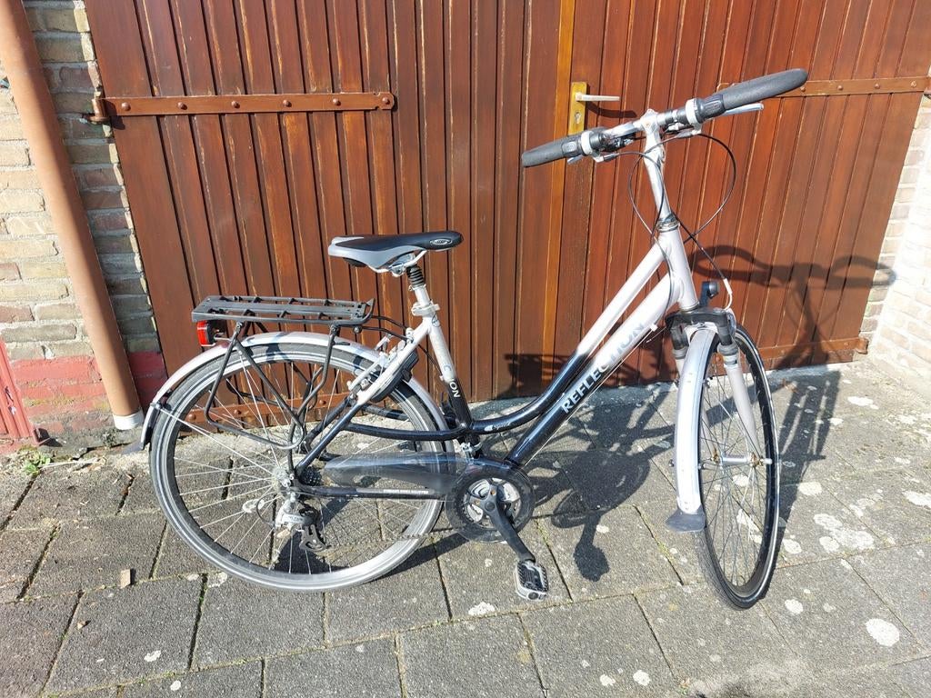 Damesfiets Reflection met 21 versnellingen en vlinderstuuren, Fietsen en Brommers, Fietsen | Dames | Damesfietsen, Gebruikt, Overige merken