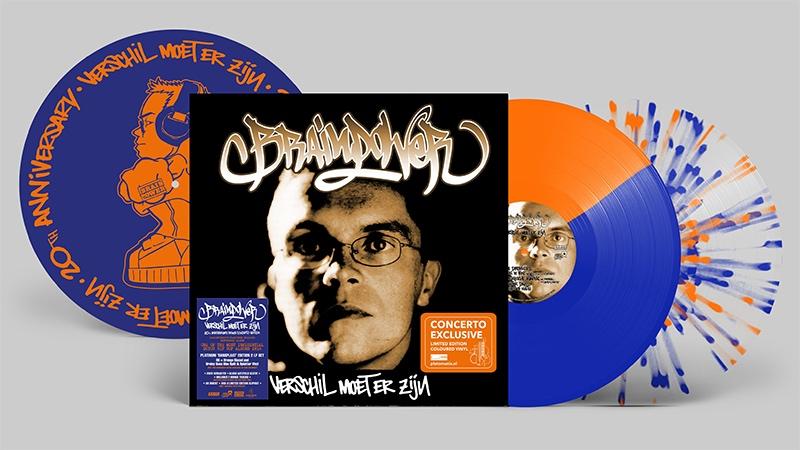 Vinyl 2LP Brainpower Verschil Moet Er Zijn COLOR2 20th NIEUW, Ophalen of Verzenden, Nieuw in verpakking, 12 inch, Rap of Hip Hop