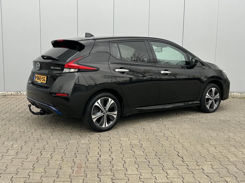 Nissan LEAF e+ N-Connecta 62 kWh / SOH 96%/ Trekhaak ( gesch, Stof, Gebruikt, Zwart, 218 pk