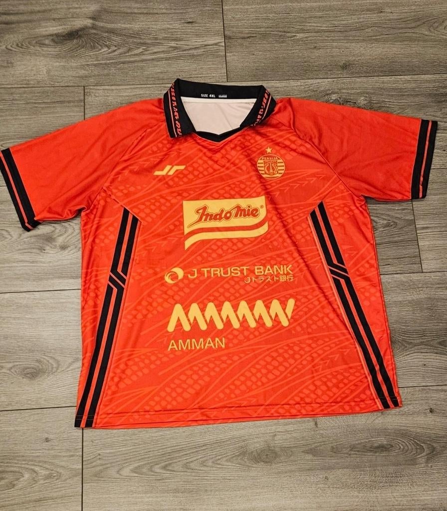 Indonesia voetbalshirt Persija Jakarta 4XL, Groter dan maat XL, Ophalen of Verzenden, Zo goed als nieuw, Shirt