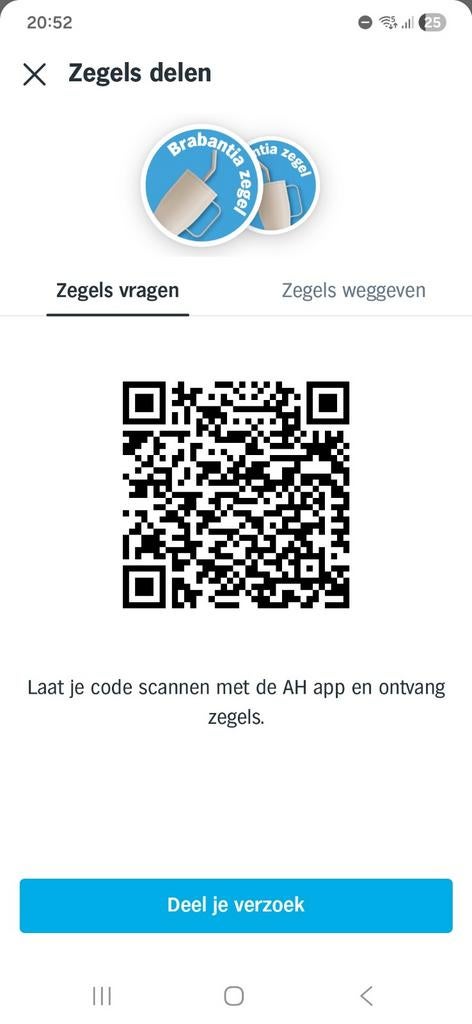 Gezocht: Brabantia zegels van AH, Tickets en Kaartjes, Kortingen en Cadeaubonnen, Eén persoon, Kortingsbon