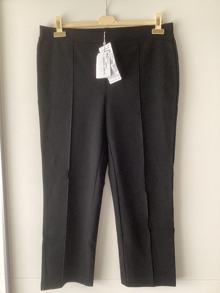 Vlotte casual broek, Gerry weber, maat 44, nieuw met kaartje, Zwart, Maat 42/44 (L), Nieuw, Ophalen of Verzenden