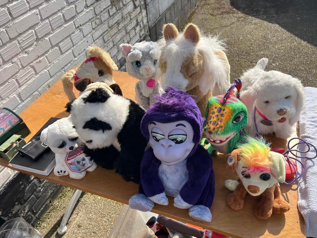 Real Fur Dieren FurReal aap paard draak panda en meer, Ophalen, Zo goed als nieuw, Overige typen