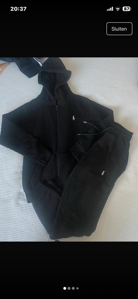 Trainings Pak, Maat 48/50 (M), Zwart, Ophalen of Verzenden, Zo goed als nieuw