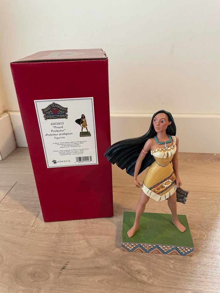 Disney traditions jim shore  Pocahonta Passion, Verzamelen, Disney, Ophalen of Verzenden, Overige figuren, Zo goed als nieuw, Beeldje of Figuurtje