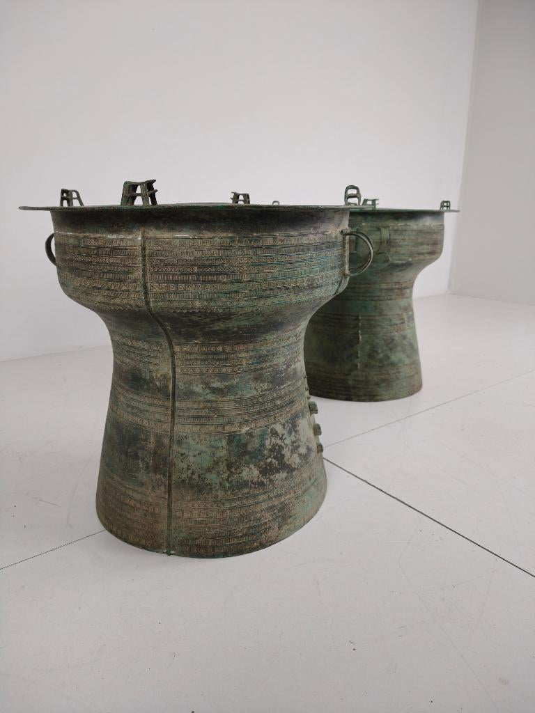 Grote Zuidoost-Aziatische bronzen regendrum (los te koop), Ophalen of Verzenden