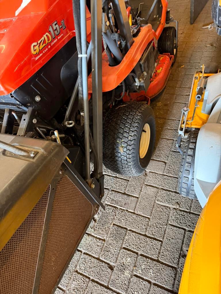 Kubota GZD 15 diesel, Ophalen of Verzenden, Gebruikt, Opvangbak, 120 cm of meer
