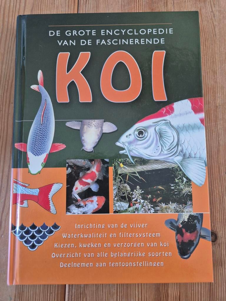 De Grote Encyclopedie van de Fascinerende Koi, Ophalen of Verzenden, Vissen