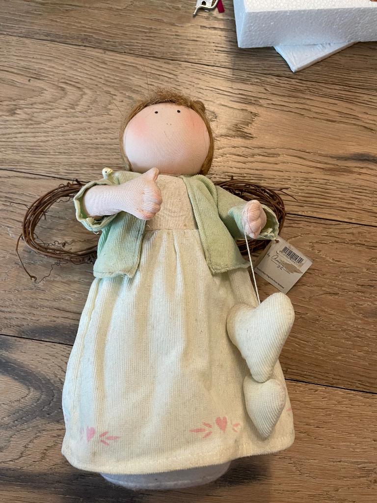 Annekabouke Engel in stof origineel!, Verzamelen, Verzenden, Zo goed als nieuw, Fantasy