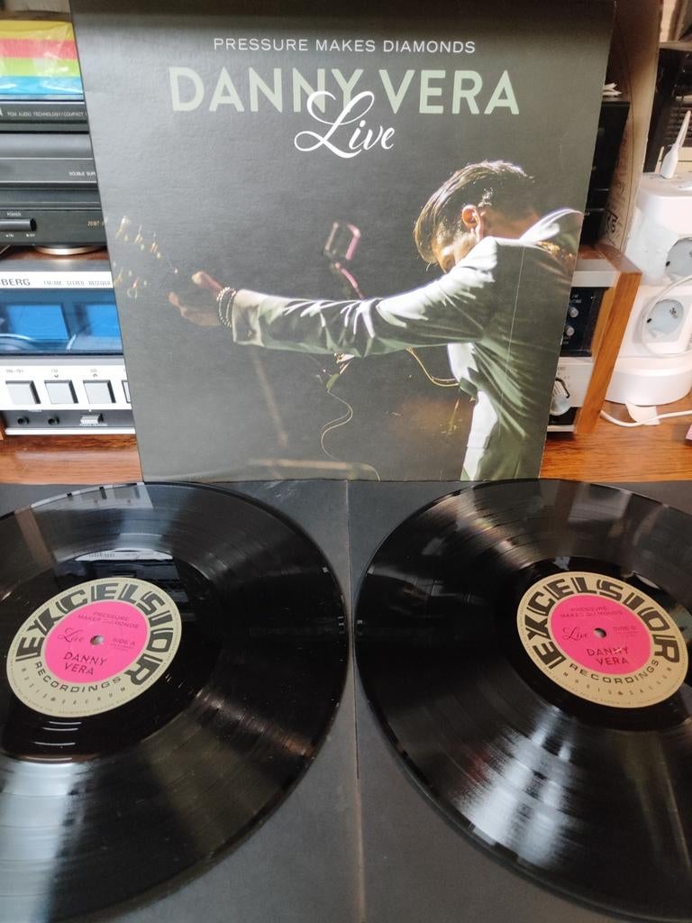 Danny Vera - Pressure Makes Diamonds Live dubbel LP, Ophalen of Verzenden