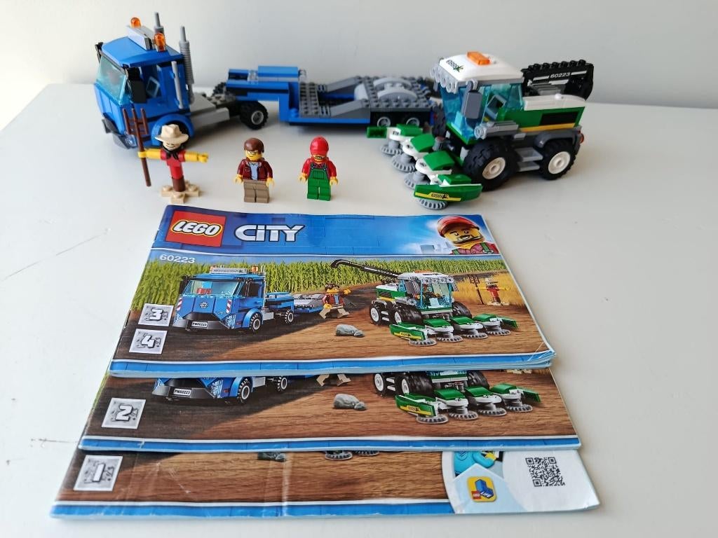 LEGO City 60223 Harvester Transport met Combine | Compleet, City, Lego, Ophalen of Verzenden, Complete set