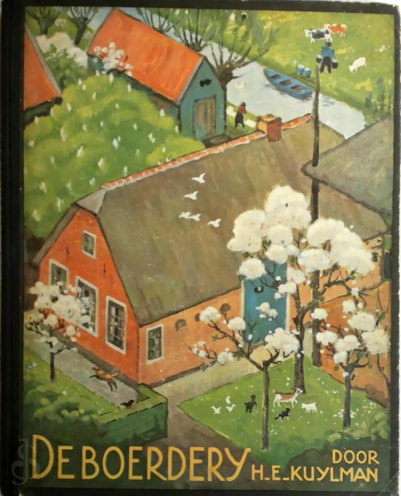 Verkade Album De Boerderij - H.E . Kuylman 1936, Boeken, Verzenden, Gelezen, Plaatjesalbum