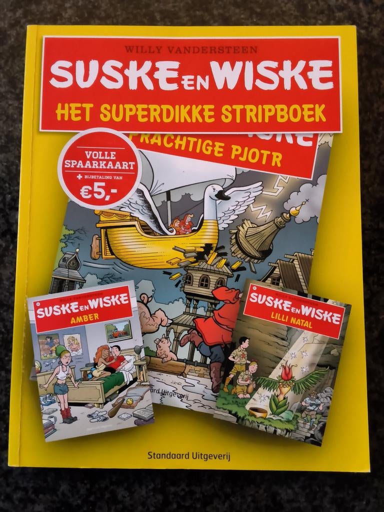 Suske en Wiske Het superdikke stripboek, Boeken, Stripboeken, Eén stripboek, Ophalen of Verzenden, Zo goed als nieuw