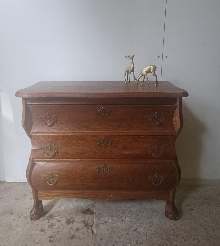 Vintage brocante buikkastje, Huis en Inrichting, Ophalen of Verzenden, Gebruikt