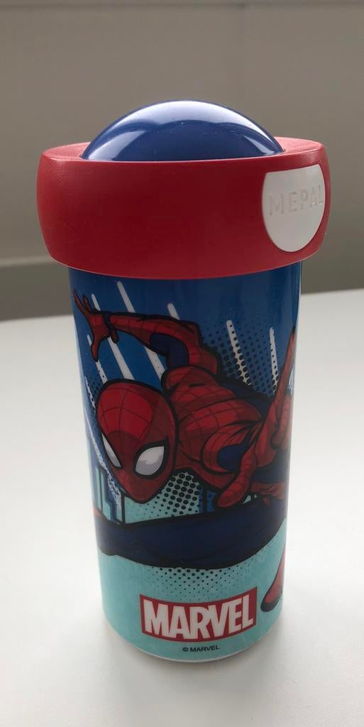 Mepal drinkbeker Spiderman, Ophalen of Verzenden, Gebruikt