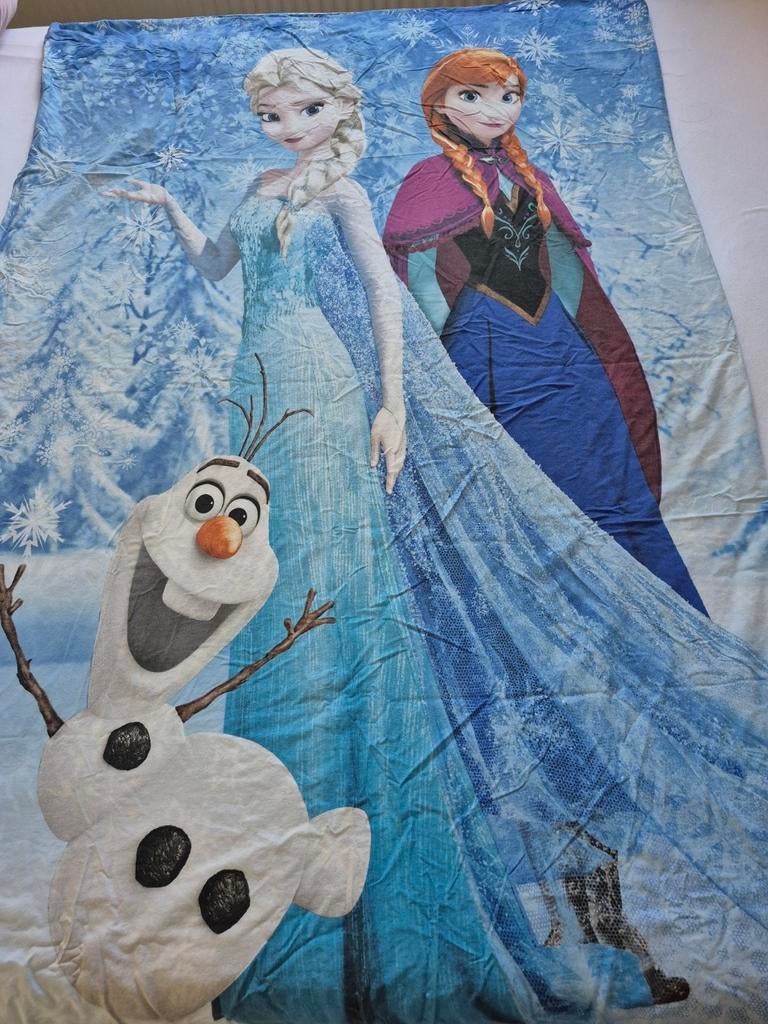 Frozen dekbedovertrek met kussensloop, Ophalen of Verzenden, Meisje, Dekbedovertrek