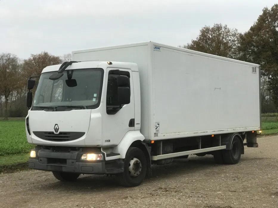 Renault Midlum 220 Renault Midlum dCi Euro 4 Manual Koffer B, Renault, Wit, Grijs, Euro 4