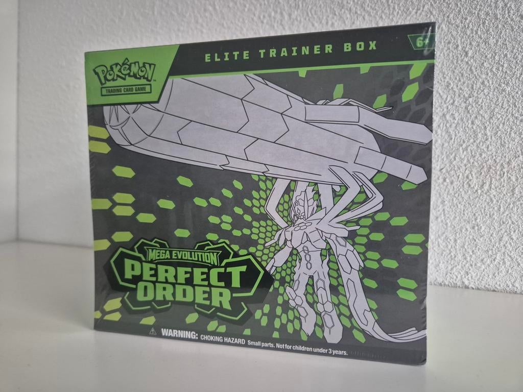 Pokémon TCG - Mega Evolution - Perfect Order - ETB, Ophalen of Verzenden, Nieuw, Boosterbox