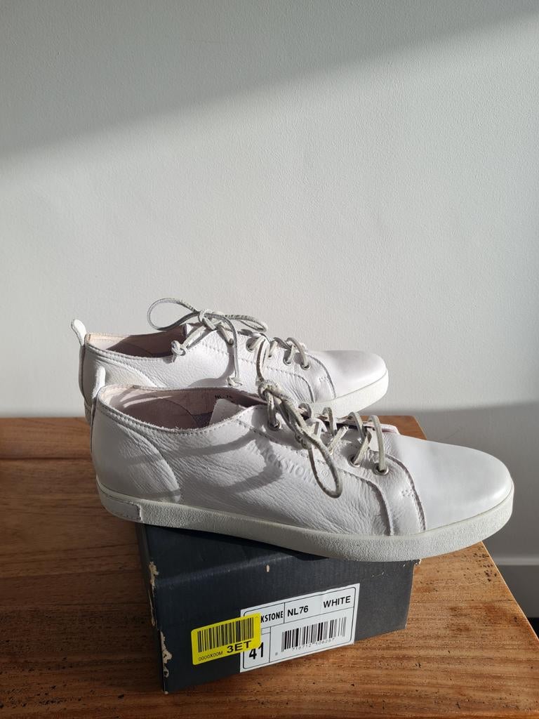 Dames leren  Blackstone maat 41 Wit, Ophalen of Verzenden, Zo goed als nieuw, Wit, Sneakers of Gympen