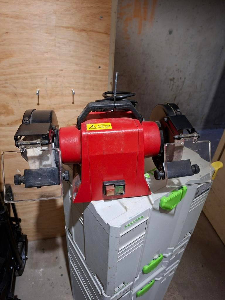 Werkbankslijper Creusen, Ophalen of Verzenden, Zo goed als nieuw, Minder dan 700 watt, Werkbankslijpmachine