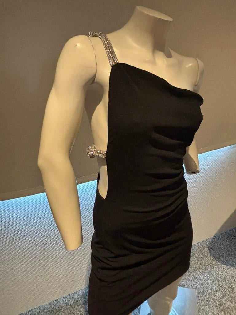 Zara jurkje met glitter banden maat s nieuw, Kleding | Dames, ., Zwart, Nieuw, Ophalen of Verzenden