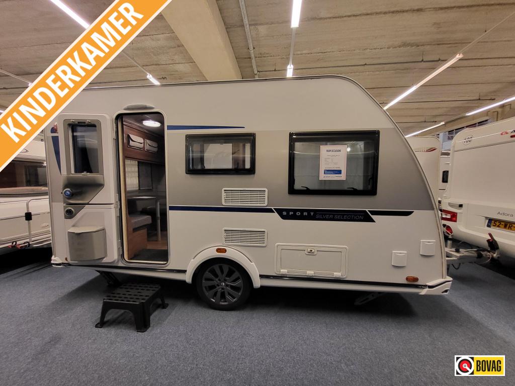 Knaus Sport 400 LK Kinderkamer, Schokbreker, Bedrijf, Treinzit, Knaus