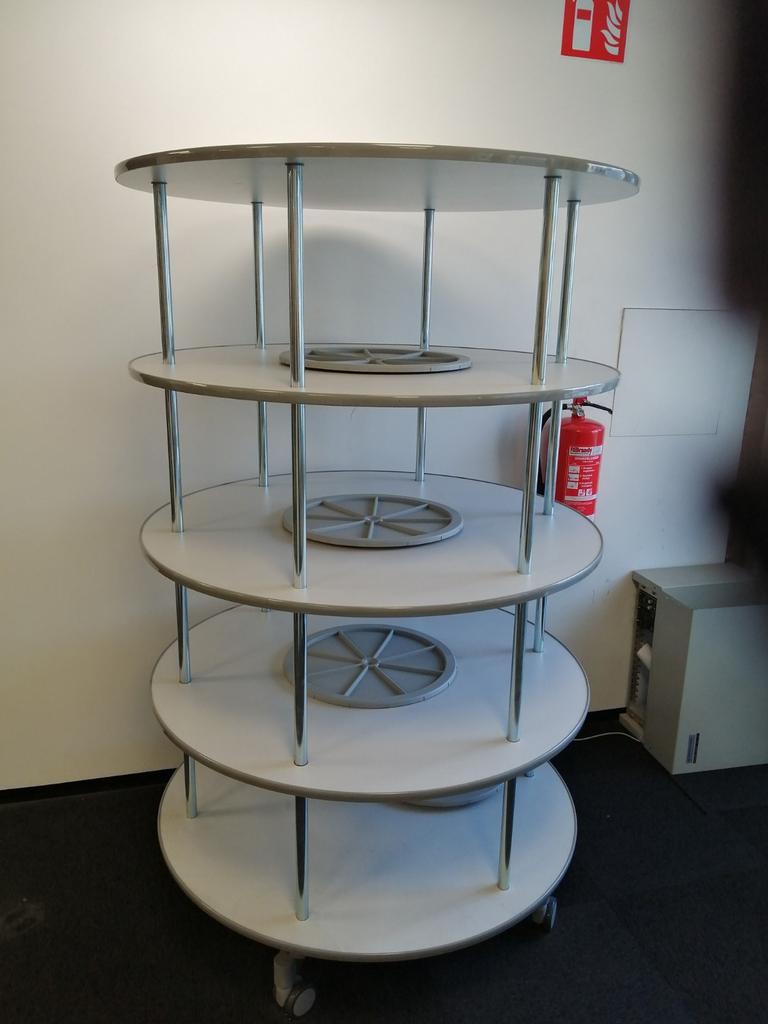 3x ordner draai caroussel (1 gereserveerd), Ophalen