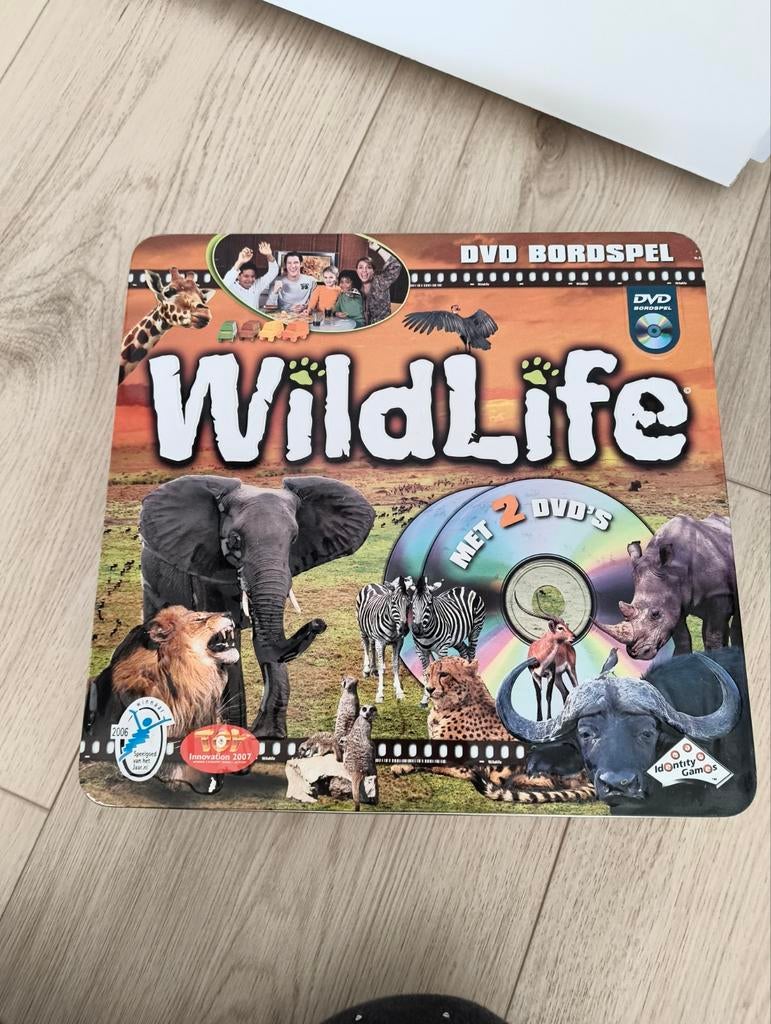 DVD Bordspellen: Wildlife & Sealife (ook los te koop), Ophalen of Verzenden, Gebruikt