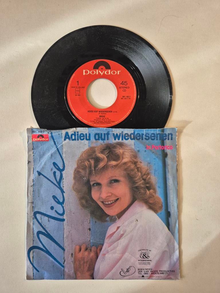 Mieke-Adieu auf wiedersehn, Ophalen of Verzenden, Zo goed als nieuw, Overige formaten, Levenslied of Smartlap