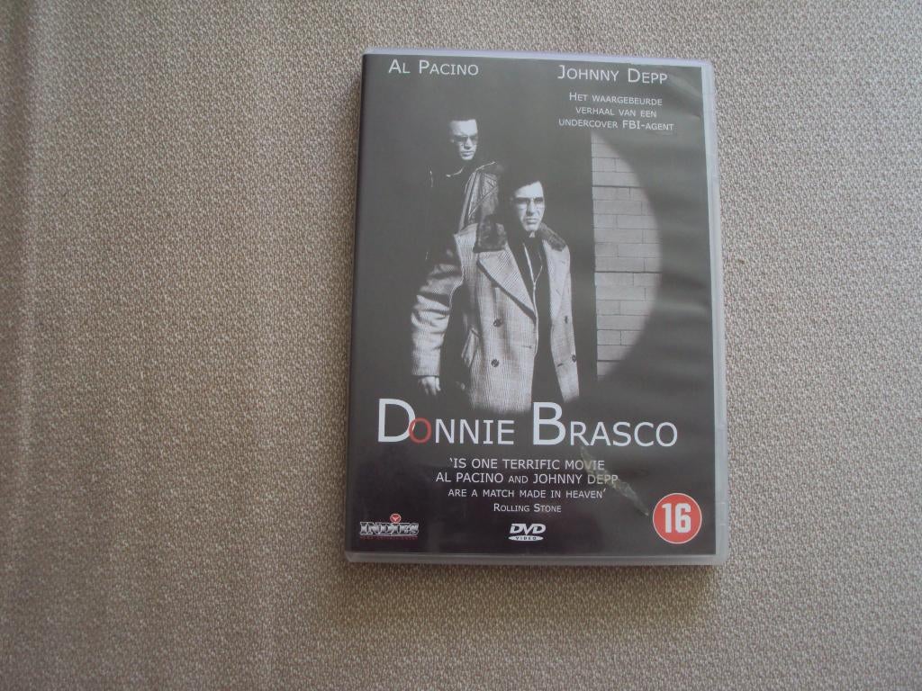 Donnie Brasco (1997), Vanaf 16 jaar, Ophalen of Verzenden, Zo goed als nieuw, Maffia en Misdaad